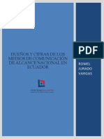 Dueños y Cifras de Los Medios de Comunicación en Ecuador-01.03.2016