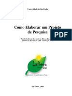 Como Elaborar Projeto de Pesquisa