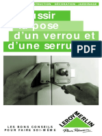 La Pose D'un Verrou Et D'une Serrure PDF