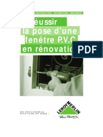 La Pose D'une Fenêtre PVC en Rénovation PDF