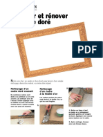 Nettoyer Et Rénover Un Cadre Doré PDF