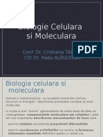 C1 - Biologie Celulara Si Moleculara