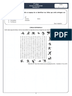 Deportes Sopa de Letras