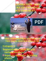 The Ion and Structure of The Food Service