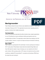 Dodson Prssa Backgrounder