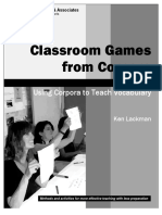 Corpora Games Book 103