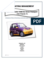 Marketing Management: REVA-The Poster Child For Green Transport
