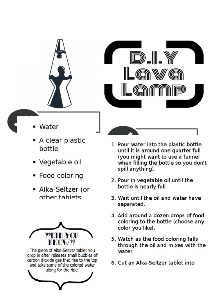 Simple Science Experiments for Kids | PDF