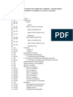 Modelo de Plano de Contas