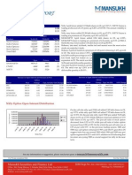 A Report On Derivative Trading by Mansukh Investment and Trading Solutions 27/4/2010