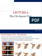 Lecture 9 - Chi Square Test 2013