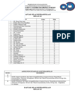 Daftar Nilai Kepramukaan 2015