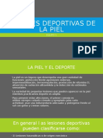 Lesiones Deportivas de La Piel