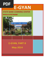 9th Issue E-Gyan May, 2014 PDF