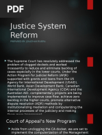 Justice System Reform
