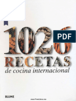 Cocina - 1026 Recetas de Cocina Internacional Vegetariana