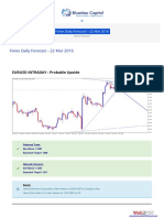 Forex Daily Forecast - 22 Mar 2016 BlueMax Capital