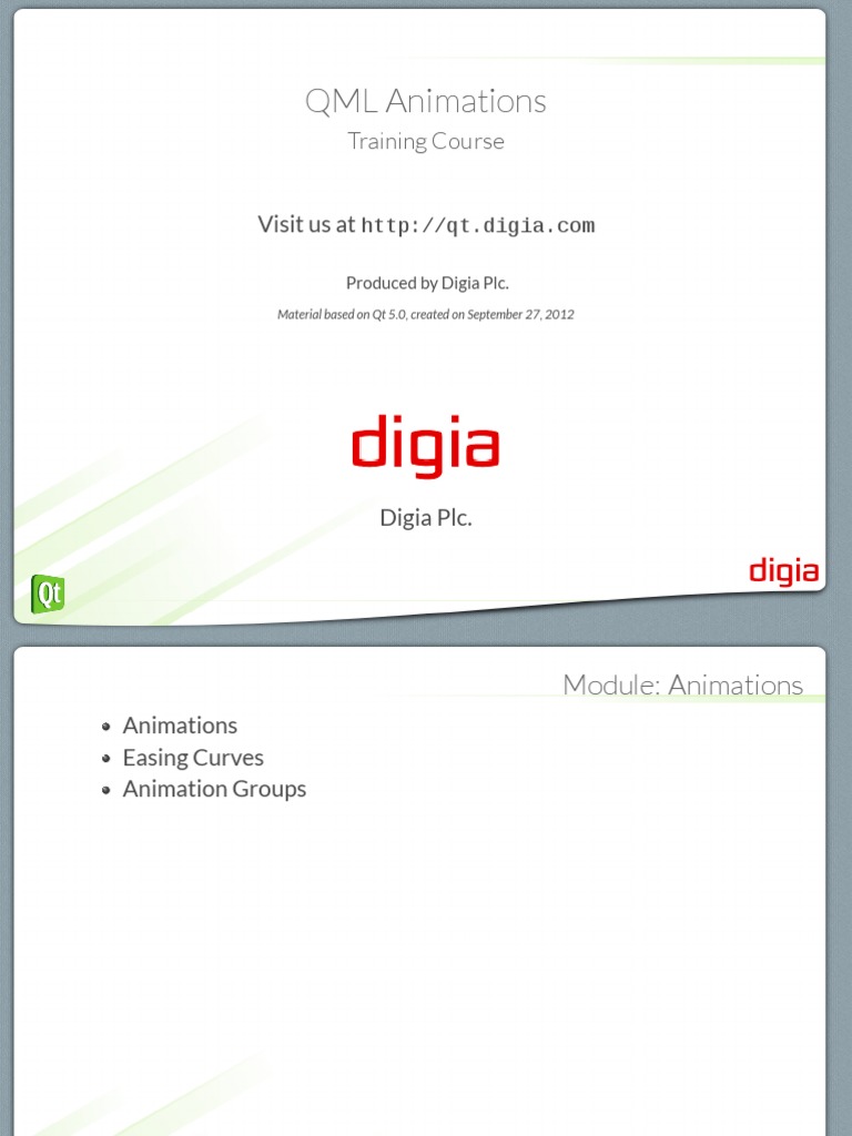 Qml Animations Computing Technology