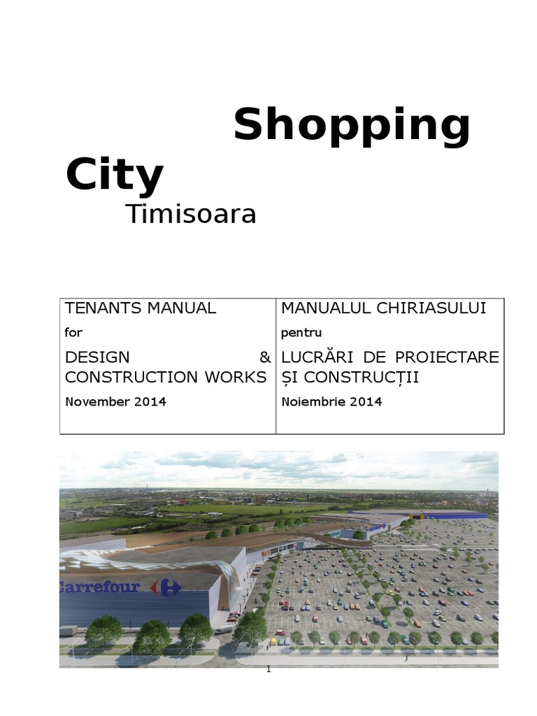 Annex 6 - Tenant's Manual | PDF