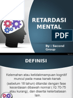 Retardasi Mental: By: Second Group