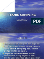 Teknik Sampling