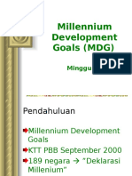 Millennium Development Goals (MDG)