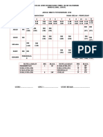 jadual waktu