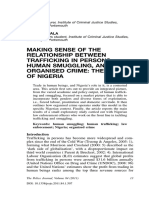 Making Sense of The Relationship Between Trafficking in Persons Human Smuggling in Nigeria