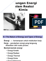 Hubungan Energi Dalam Reaksi Kimia