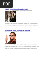 Welcome Tune List | PDF | Hindi Language Media | Bollywood