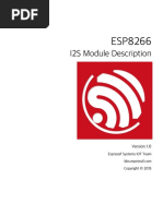 8P-ESP8266 I2S Module Description en v1.0