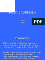 Politica Fiscala 