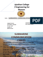 Rajasthan College of Engineering For Women: Submarine Communication Cable