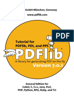 PDFlib Tutorial