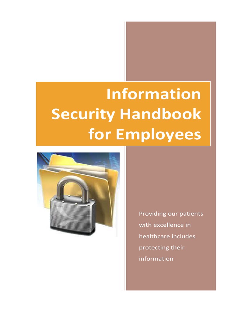 Employee Information Security Handbook | PDF | Password | Information ...