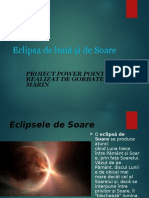 Eclipsele Proiect Fizica