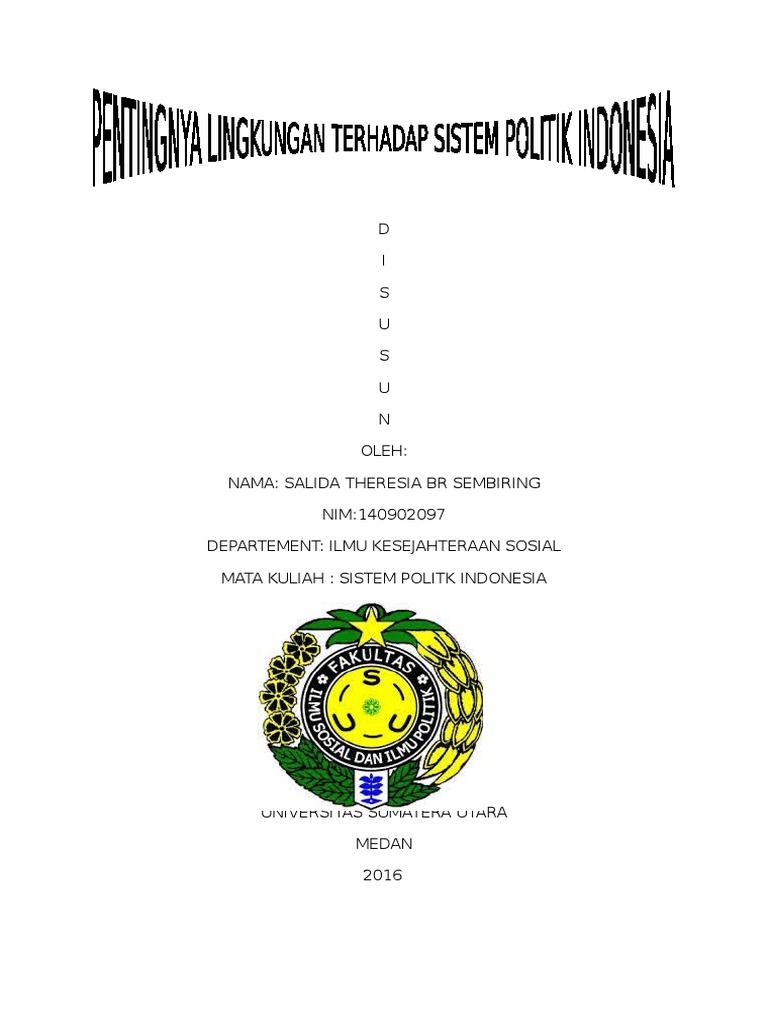 MAKALAH ILMU POLITIK