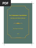 Da Linguagem Agostiniana - Em Busca Do Mestre Interior