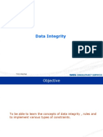 Data Integrity: TCS Internal