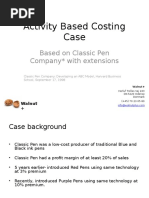 Download Case Classic Pen Company Activity Based Costing by Alee Di Vaio SN305620121 doc pdf