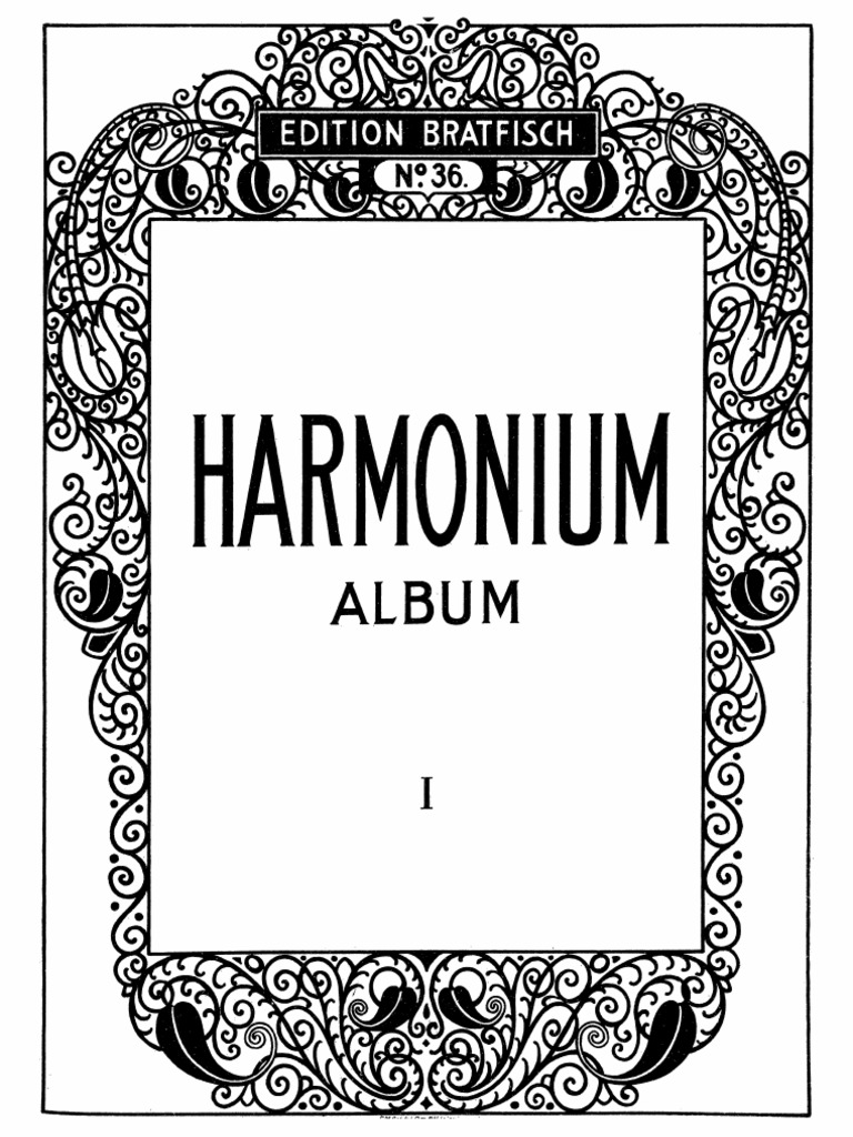 IMSLP357042 PMLP576618 PBlumenthal Harmonium Album Vol1 PDF