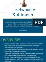 hazelwood v  kuhlmeier