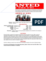 FBI "Wanted" Poster: Syrian Electronic Army Hackers