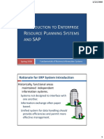 03--Introduction to Enterprise Resource Planning Systems and SAP--student Version