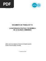 CIFRA Documento de Trabajo Nro. 15