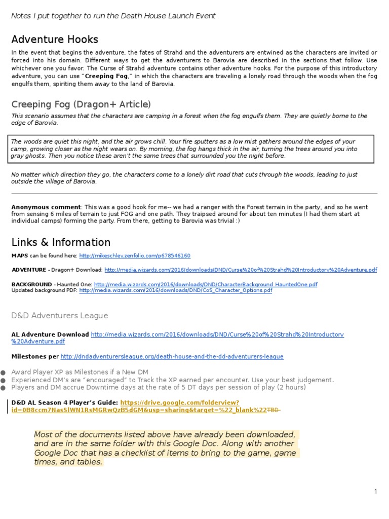Notes On Running Death House Leisure Nature