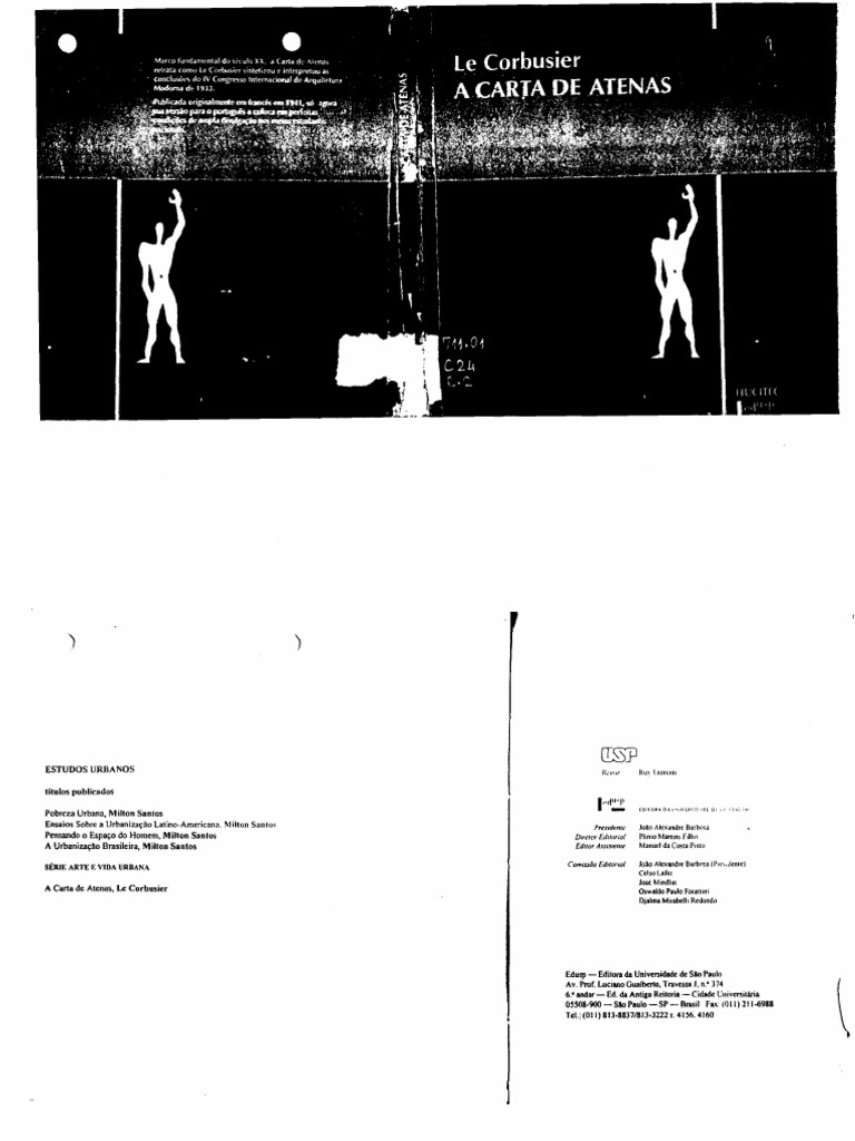 Corbusier Le a Carta de Atenas