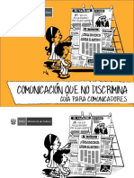 Comunicación Que No Discrimina 2014