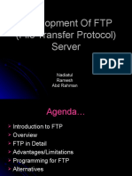 Development of FTP Server