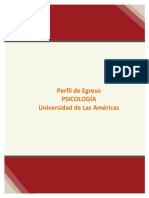 Perfil Egreso Psicologia UDLA